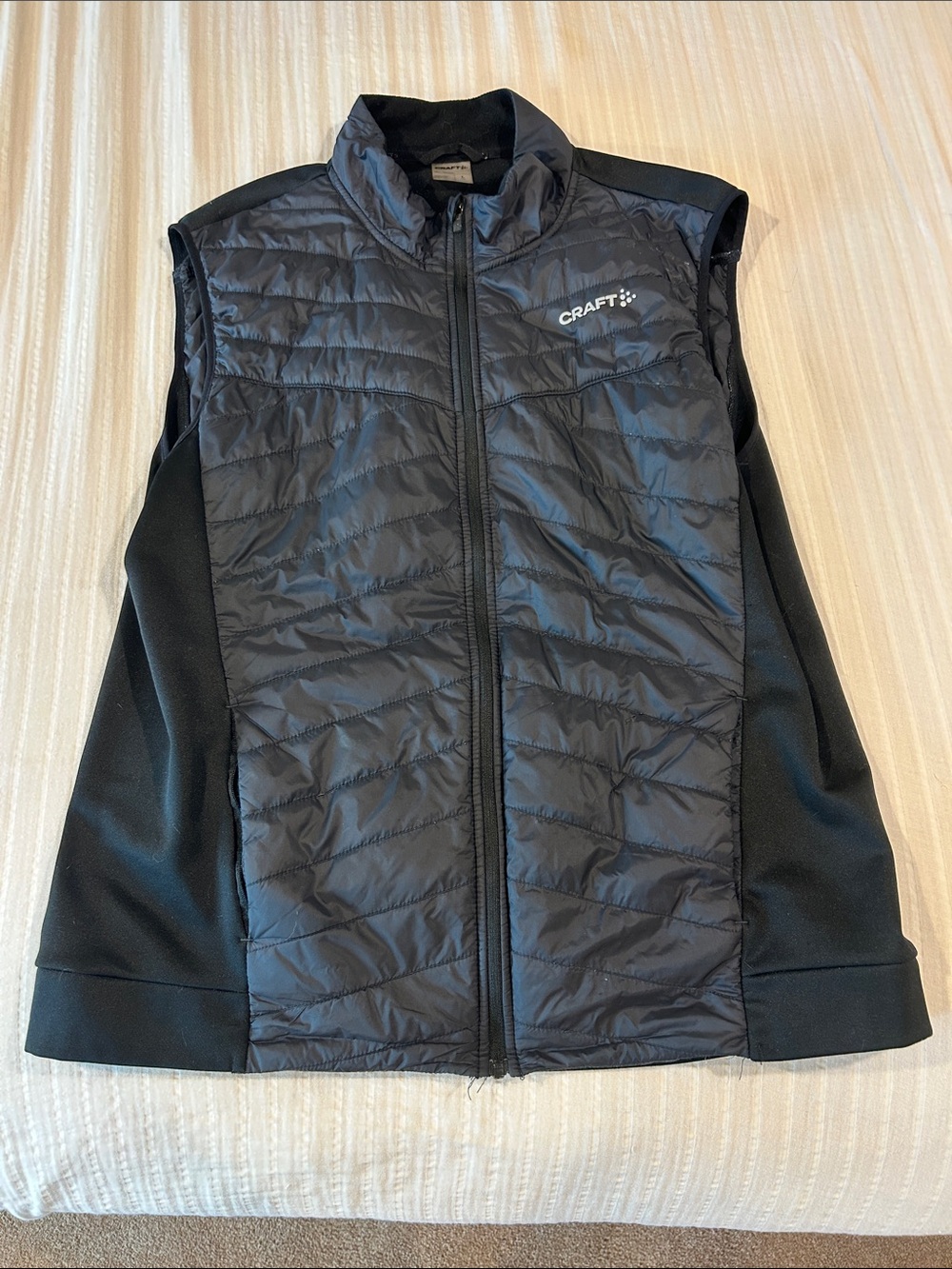 Craft Black Quilted Athletic Vest